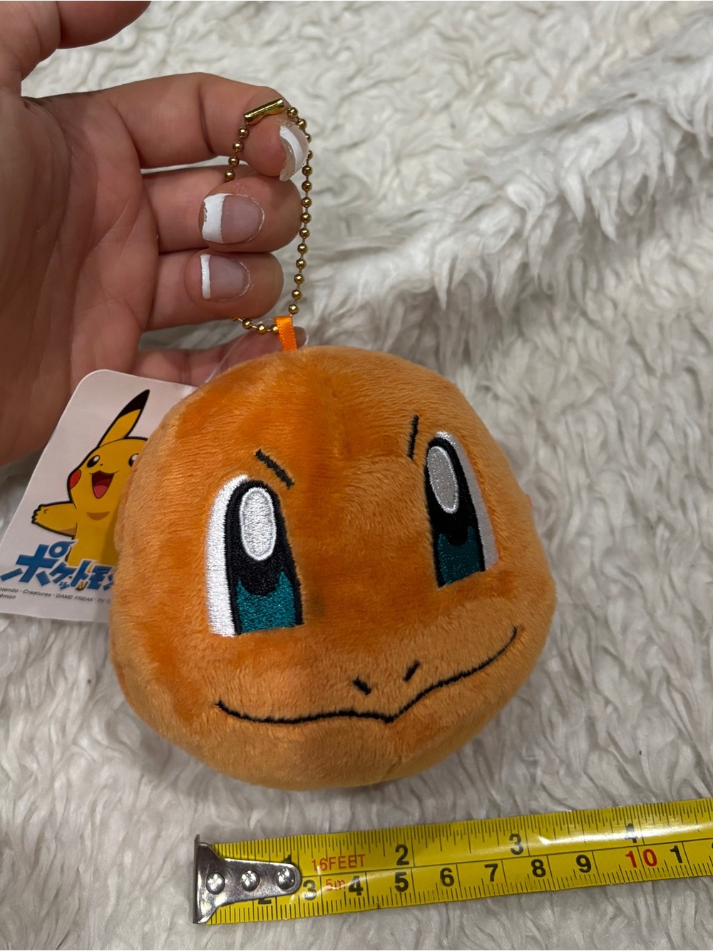 Pokemon Charmander Plush Face purse / key chain/ coin purse